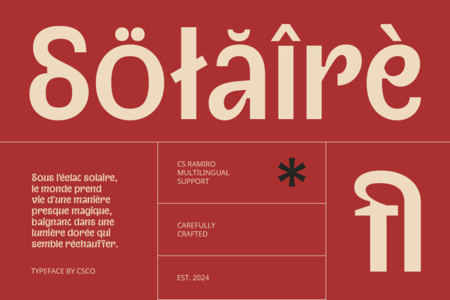 CS Ramiro Font preview image 4