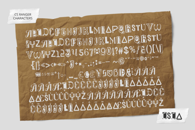 CS Ranger Font preview image 5