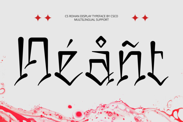 CS Rohan Font preview image 4