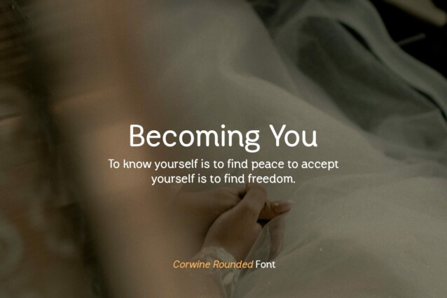 Corwine Rounded Font preview image 3