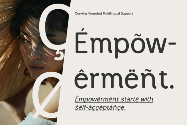 Corwine Rounded Font preview image 4