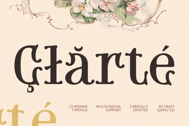 CS Rovane Font preview image 4