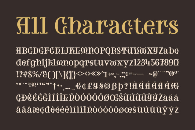 CS Rovane Font preview image 5