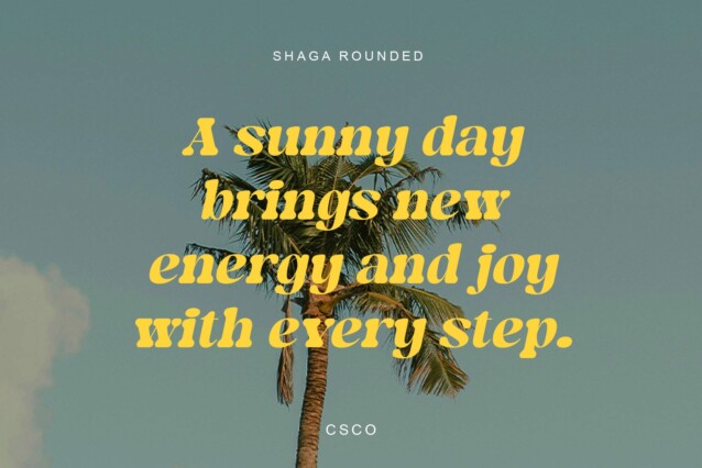 Shaga Rounded Font preview image 3