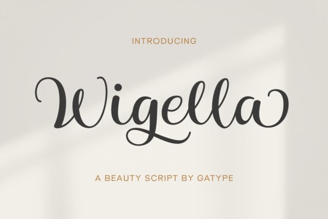 Wigella Script Font