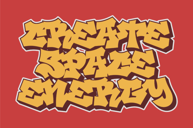 Spraystrom Font preview image 3