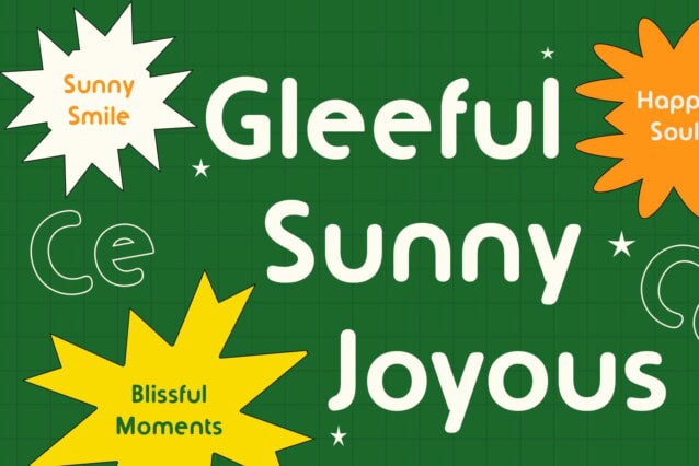 Gerline Rounded Font preview image 3