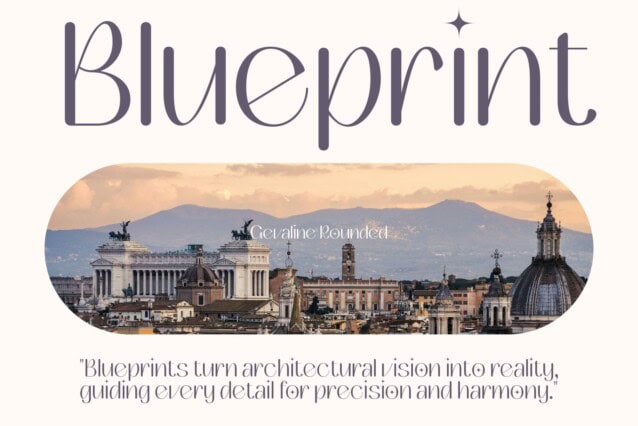 Gevaline Rounded Font preview image 2