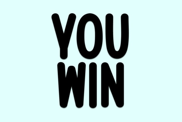 You Win Display Font