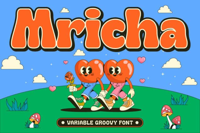 Groovy Mricha Font