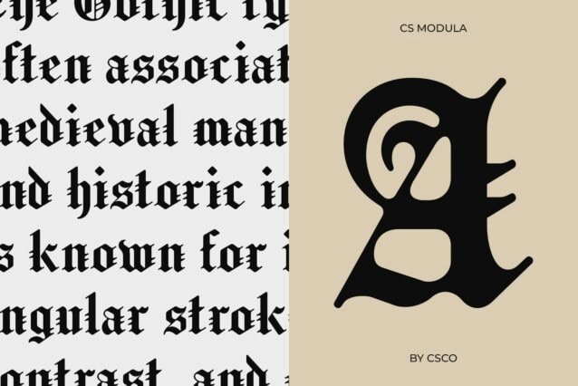 CS Modula Font preview image 3