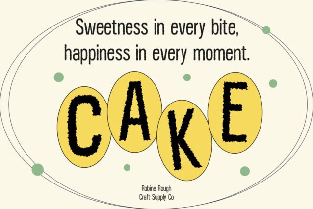 Robine Rough Font preview image 2