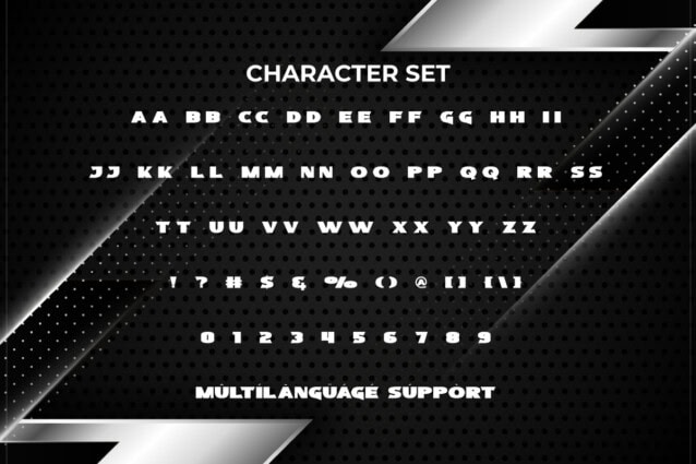 Secret Racing Font preview image 3