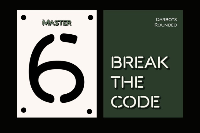 Darbots Rounded 3D Font preview image 2