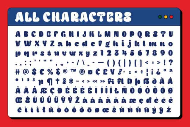 Hallory Rounded Font preview image 5