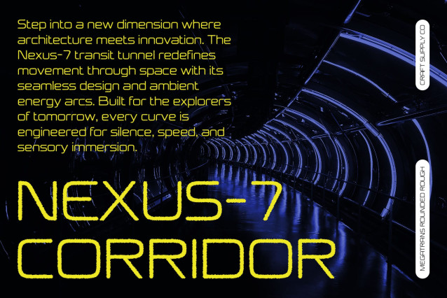 Megatrans Rounded Rough Font preview image 2