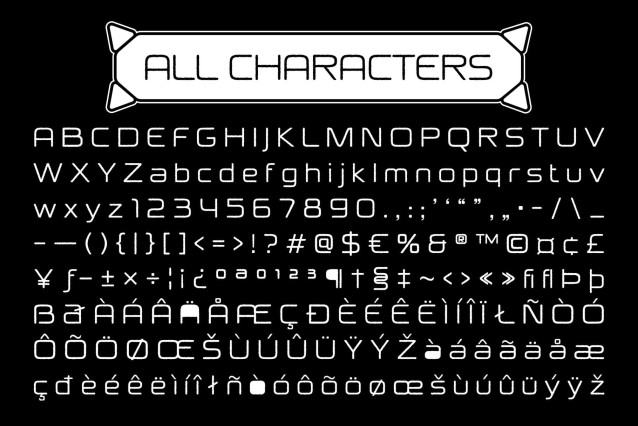 Megatrans Rounded Rough Font preview image 5