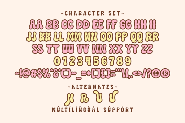 Summer Sunshine Font preview image 2