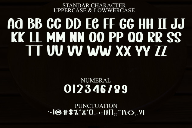 Procreate Brush Font preview image 3