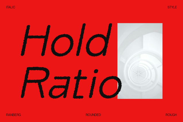 Ranberg Rounded Rough Font preview image 3