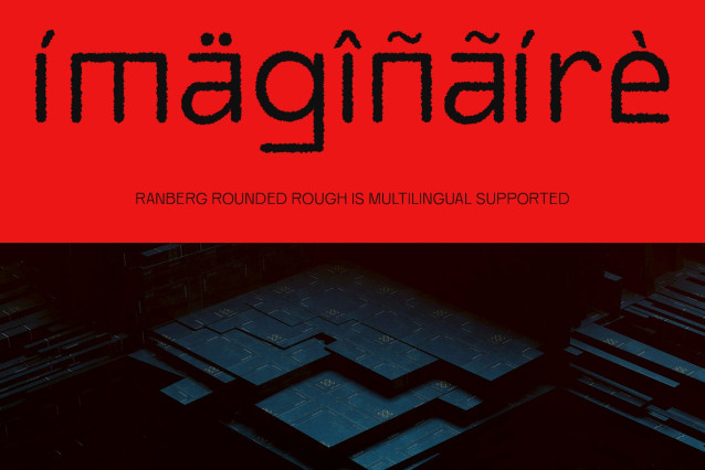 Ranberg Rounded Rough Font preview image 4