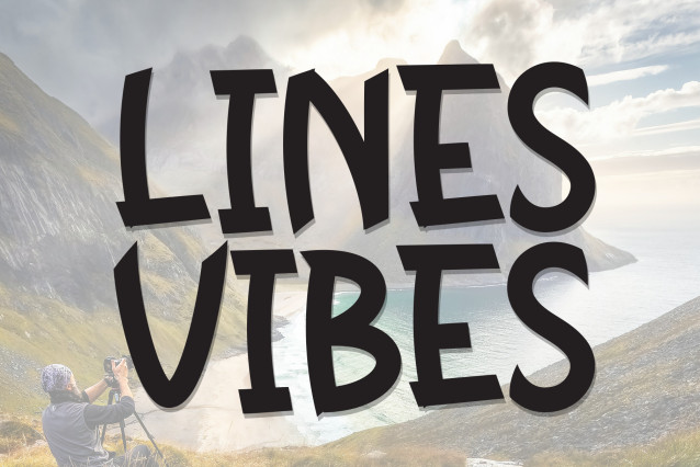Lines Vibes Script Font
