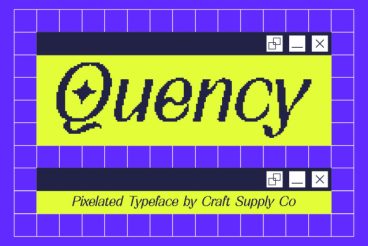 Quency Pixel Font