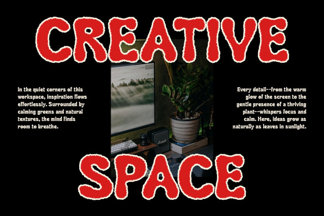 Rastely Rough Font preview image 3