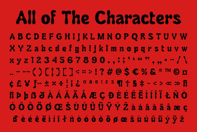 Rastely Rough Font preview image 5