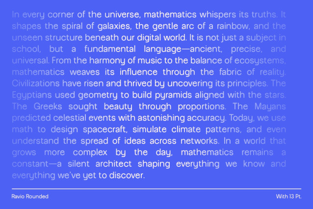 Ravio Rounded Font preview image 3