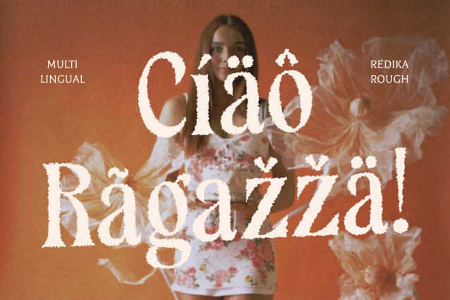 Redika Rough Font preview image 4