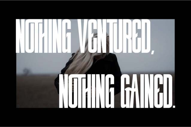 Nothing Sans Sirif Font preview image 5