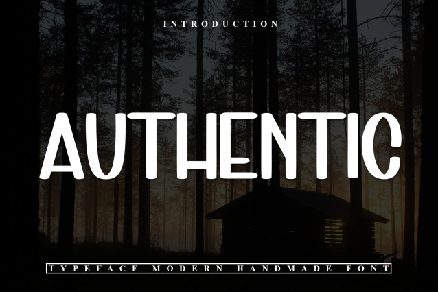 Authentic Script Handwritten Font