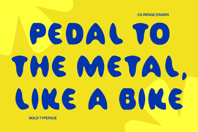 CS Rifage Drawn Font preview image 2