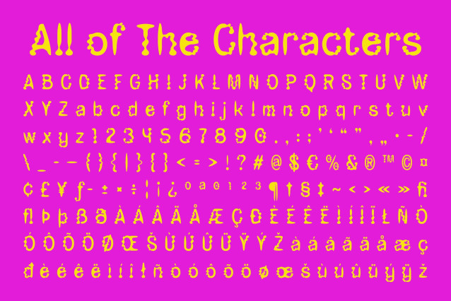 CS Rigore Drawn Font preview image 4