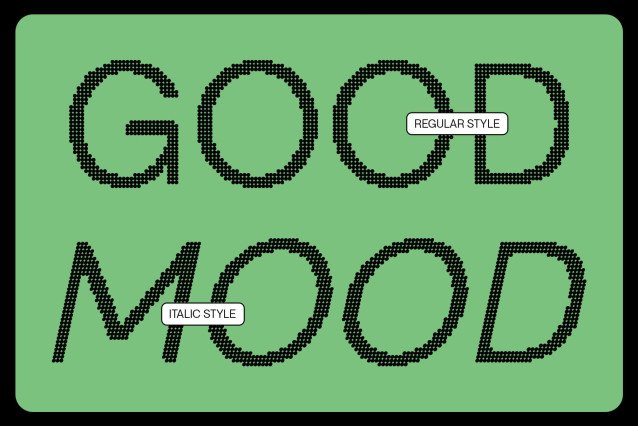 Napzer Rounded Disco Font preview image 2