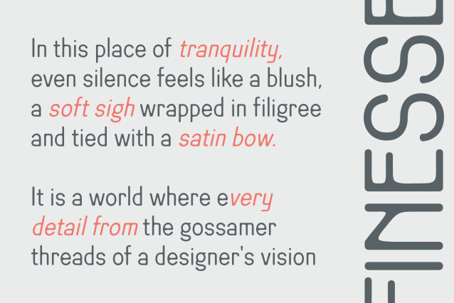 Remond Rounded Drawn Font preview image 3
