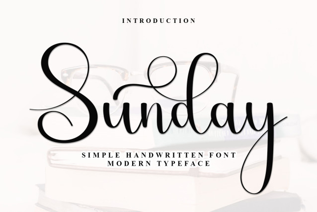Sunday Handwritten Script Font
