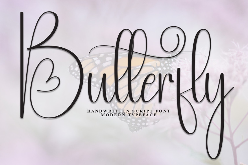 Butterfly Script Handwritten Font