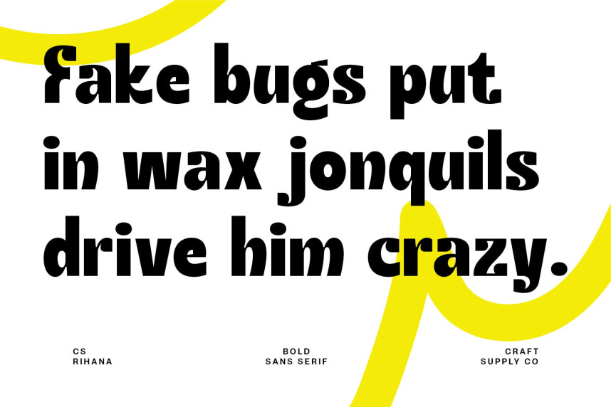 CS Rihana Font preview image 2