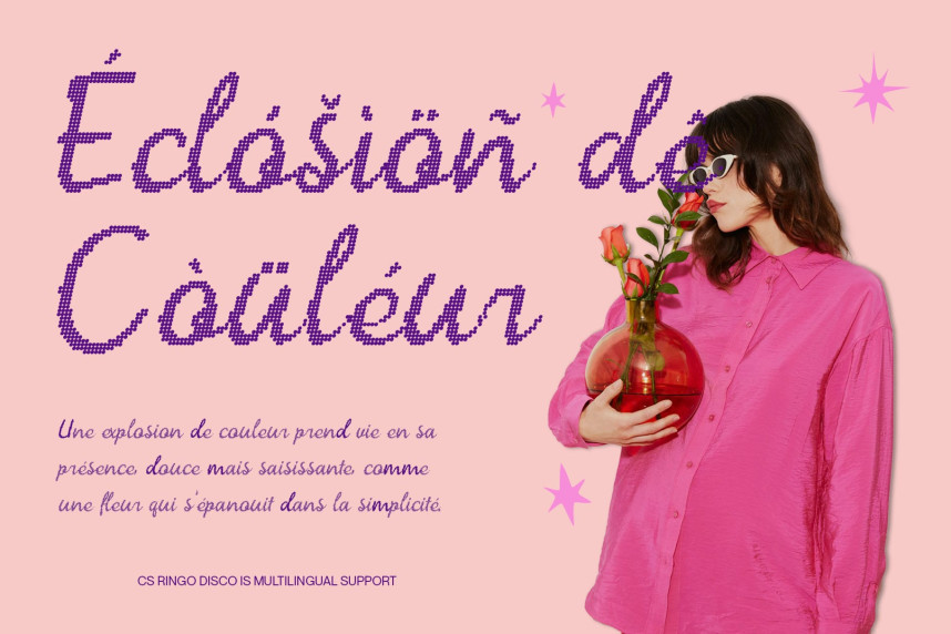CS Ringo Disco Font preview image 4