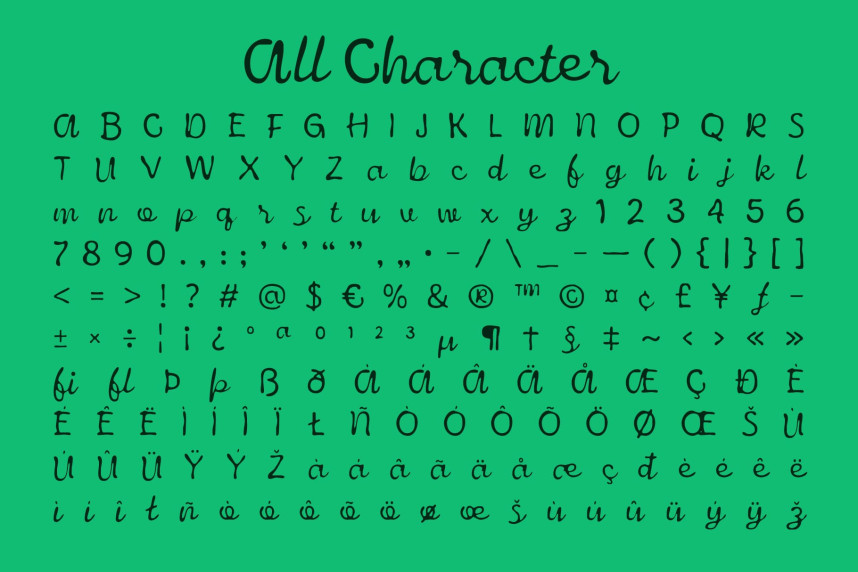 CS Ringo Drawn Font preview image 5
