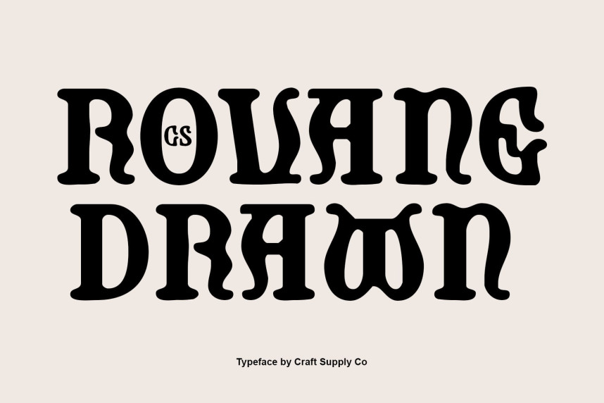CS Rovane Drawn Font