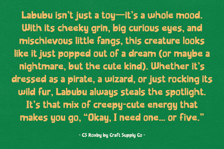 CS Roxby Font preview image 3