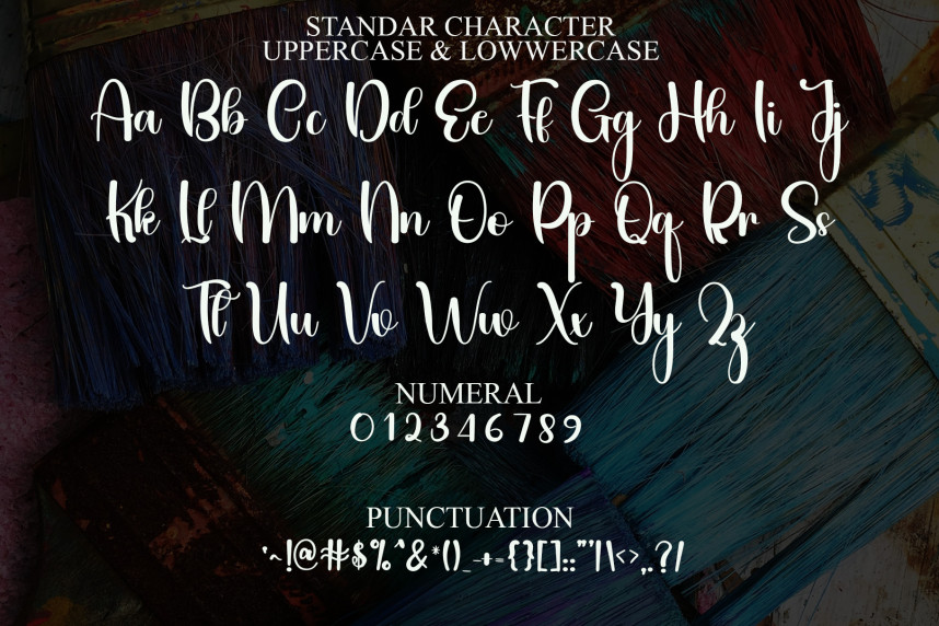 January Handmade Font preview image 3