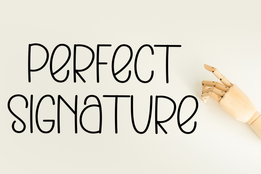 Perfect Script Handwritten Font preview image 5