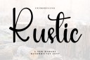 Rustic Script Handwritten Font