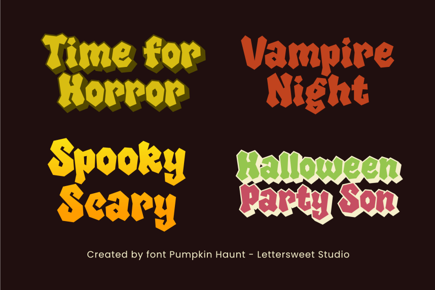 Pumpkin Haunt Font preview image 4