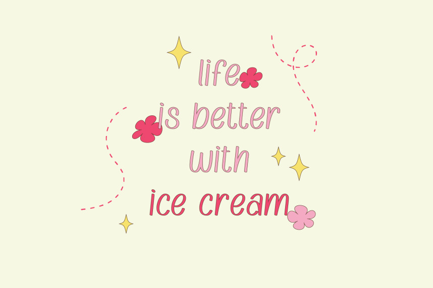 PGR Strawberry Sorbet Font preview image 4