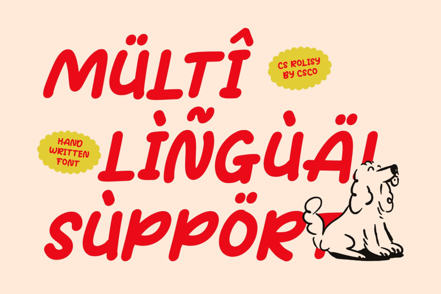 CS Rolisy Font preview image 4